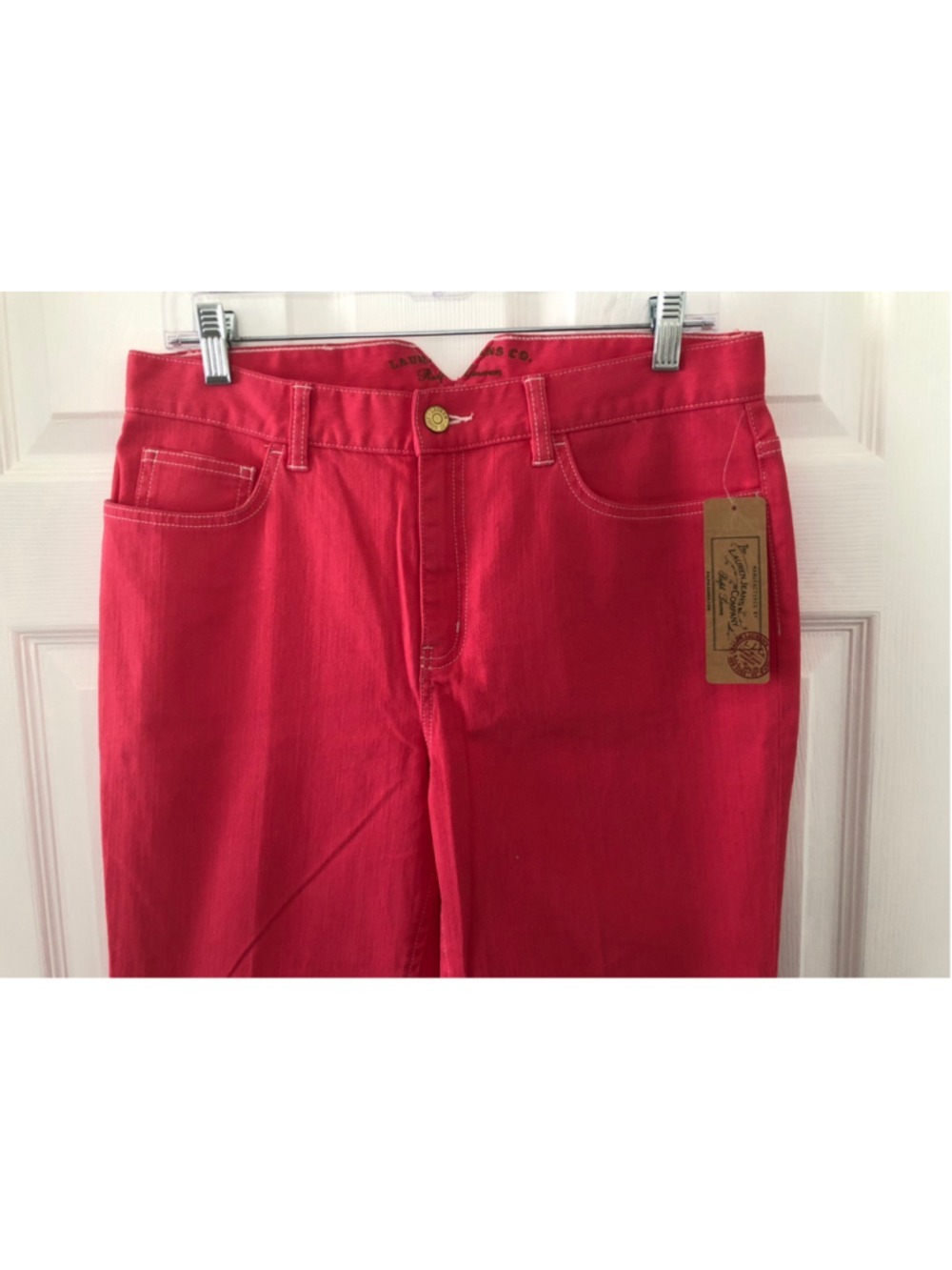Lauren Jeans Co St Tropez Straight Leg Stretch Denim Jeans NWT Ralph Lauren - Picture 9 of 12